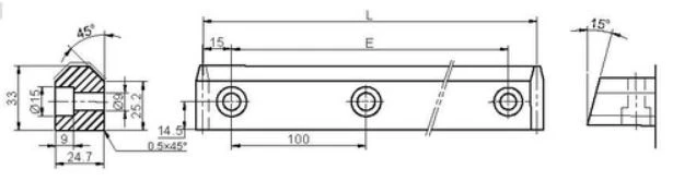 Guideway V bar 1 Guideway V bar 1